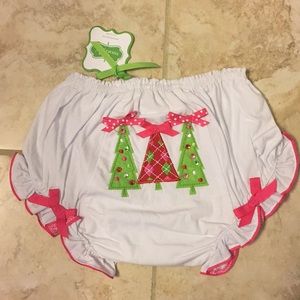 NWT Mud pie diaper cover. Size 12-18 months